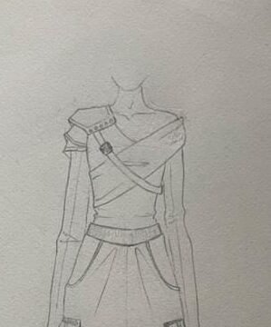 Lugh's Legacy Cross Crop Top